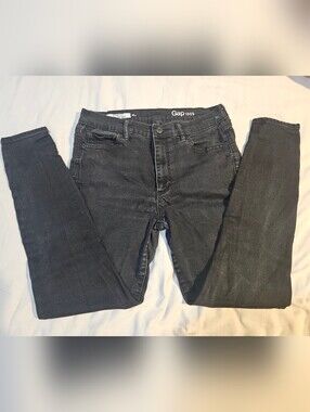 Gap 1969 Women's Stretch Skinny Jeans - Black
